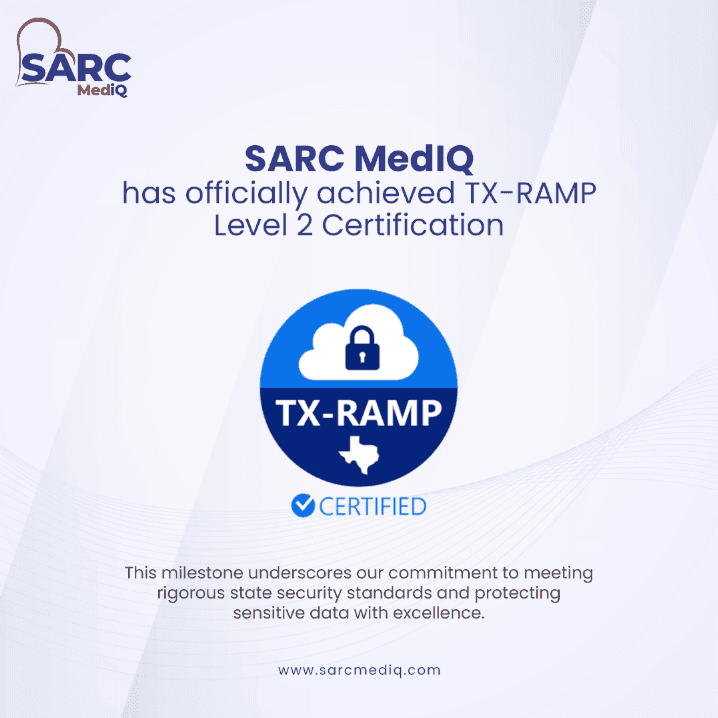 SARC MedIQ Cloud PACS Achieves TX-RAMP Level 2 Certification