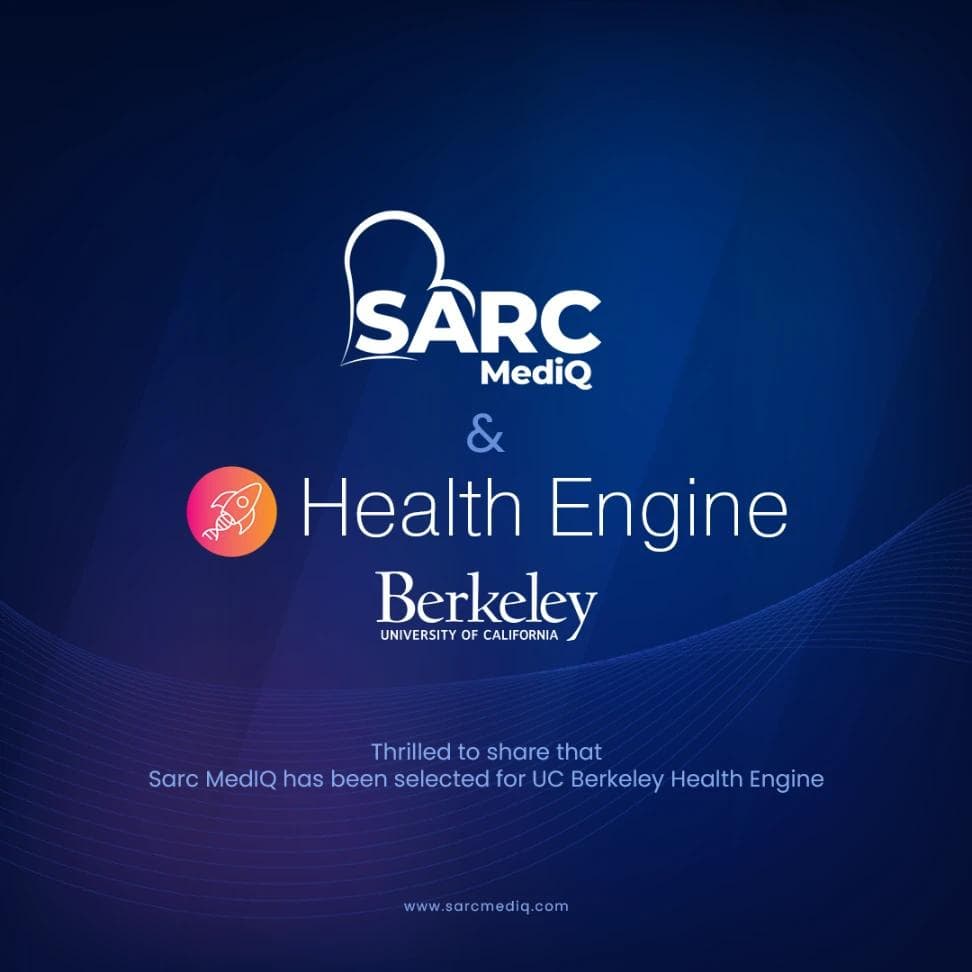 SARC MedIQ Selected for UC Berkeley's Health Engine Accelerator