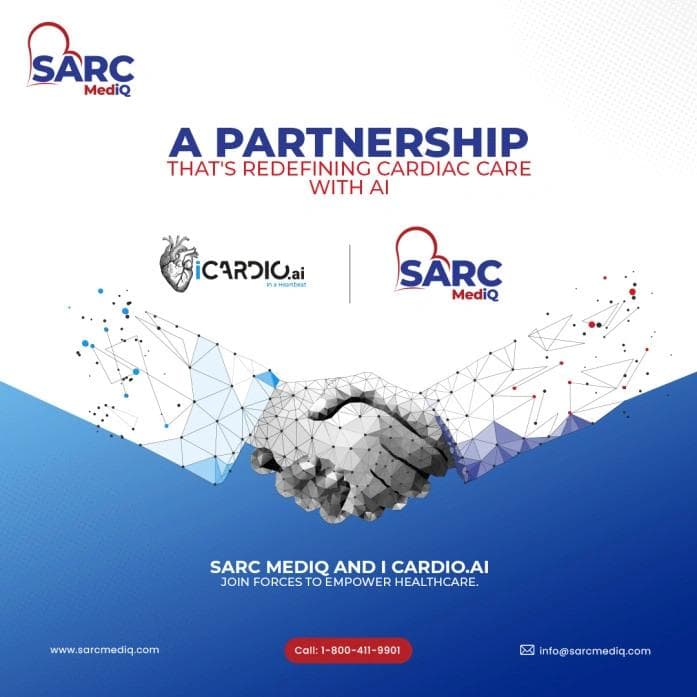 SARC MedIQ PACS and iCardio.ai Partner to Revolutionize Ultrasound Interpretation With AI Tools