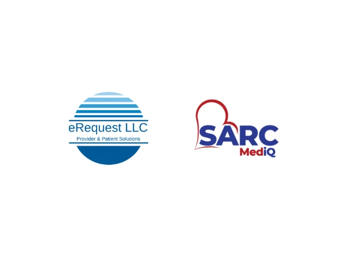 sarcmediq partners with e-request llc to launch Image on demand service for clinics and hospitals